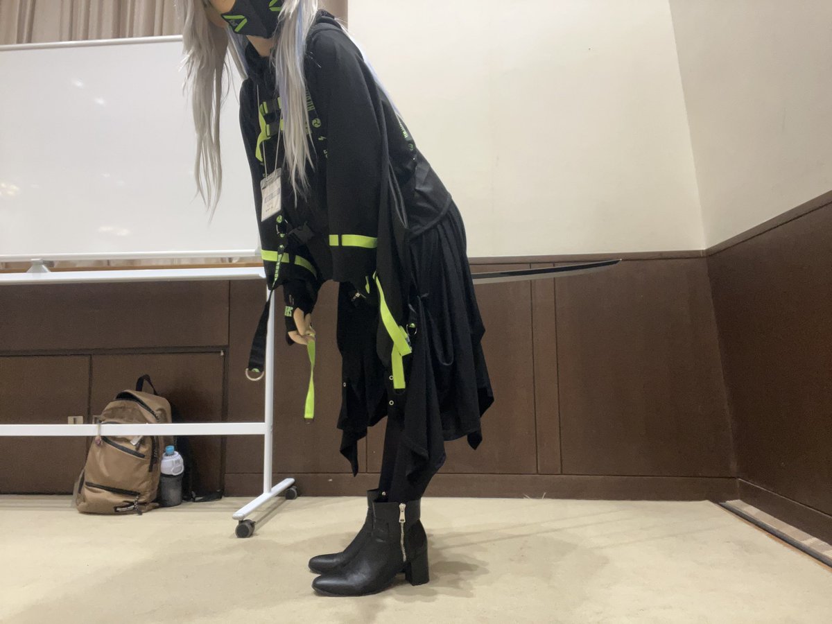 平成2桁ガキジジイなので雷の呼吸とケツバトラーをやります😤
 #着ぐFesta