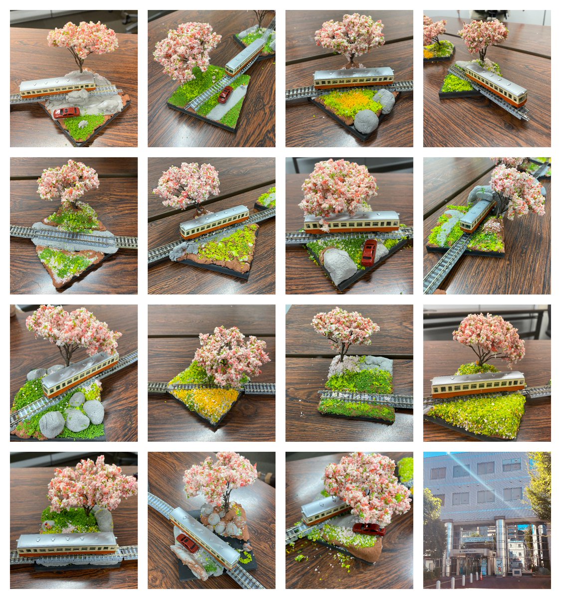 いよいよ今週末開催！東京都 #江東区 #森下文化センター 「～旅する風景～鉄道ジオラマ展示＆走行会」のジオラマ教室、お申し込みくださいましたみなさま、ありがとうございます🙏14日（日）午前中の回は満席ですが、そのほかの回はお席のご案内が可能です。みなさまのご参加お待ちしてます🚃🚃🌳