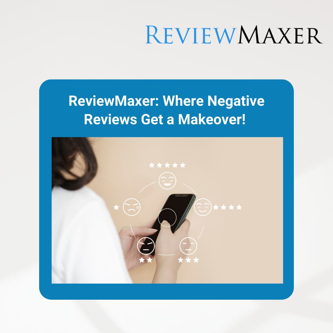 ReviewMaxer's tweet image. The ultimate solution to convert negative feedback into growth opportunities is ReviewMaxer!

This powerful tool empowers you to turn criticism into improvement, helping you succeed and outshine your competition.

Try it out now at reviewmaxer.com.

#reputationmanagement