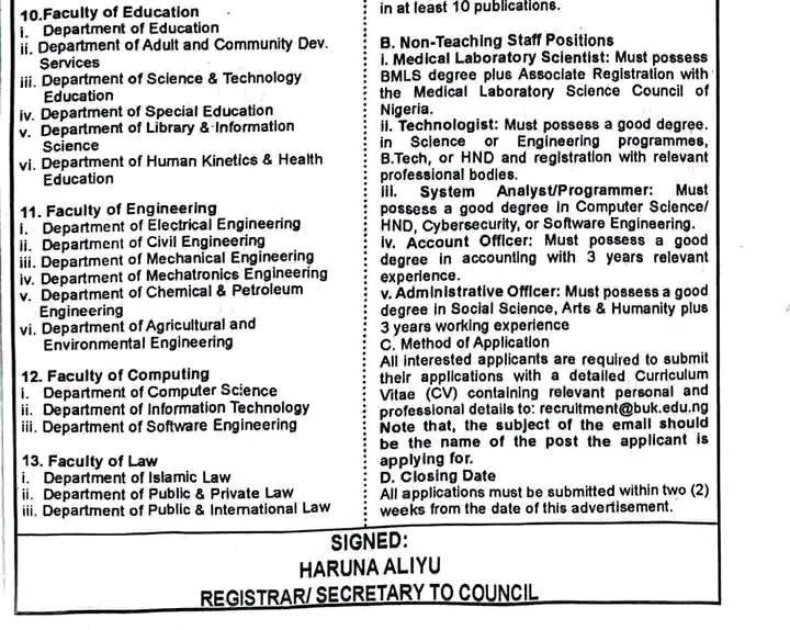 Abubakar Salisu Kazaure tweet media