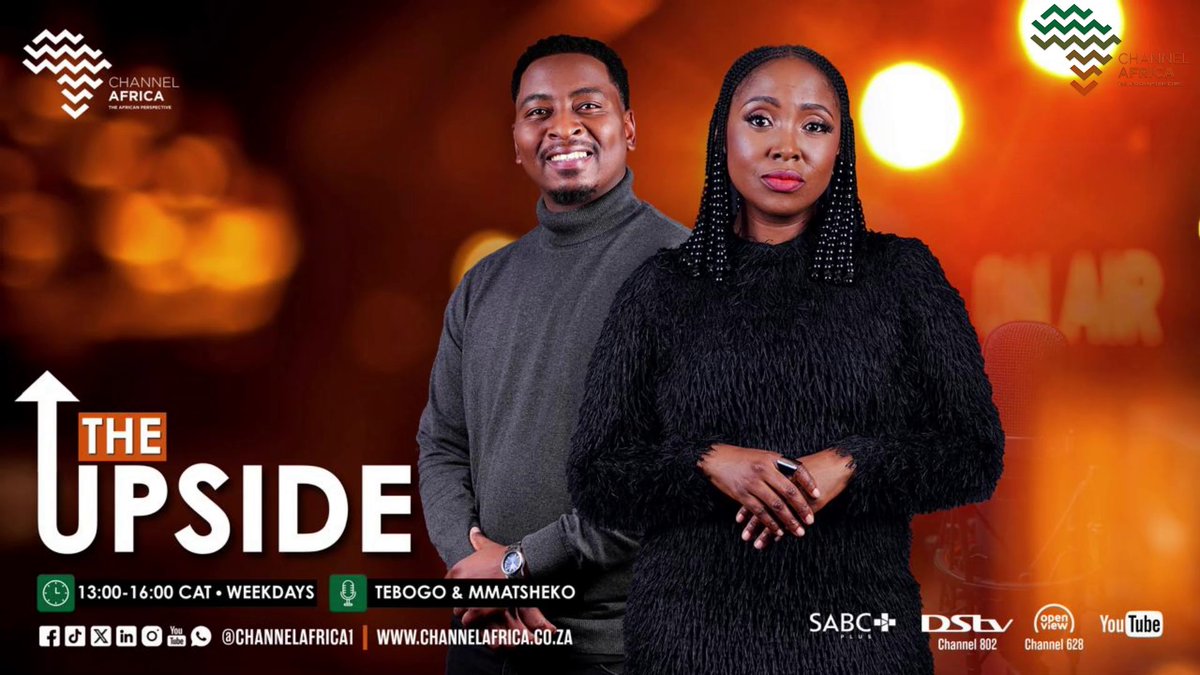 Channel Africa (@channelafrica1) on Twitter photo You are now with <a href="/TebogoExcellent/">Tebogo Excellent Lekhuleni</a> & <a href="/MmatshekoMosito/">Mmatsheko Mosito</a> until 16:00 CAT.
For news, views and entertainment,
We are streaming LIVE
FACEBOOK: tinyurl.com/uup5emkv
YOUTUBE: tinyurl.com/4wmhpucu
Alternatively,
Tune In:
📺:@SABCPlusapp |DSTV 802|Open View 628
đź”—: You are now with <a href="/TebogoExcellent/">Tebogo Excellent Lekhuleni</a> & <a href="/MmatshekoMosito/">Mmatsheko Mosito</a> until 16:00 CAT.
For news, views and entertainment,
We are streaming LIVE
FACEBOOK: tinyurl.com/uup5emkv
YOUTUBE: tinyurl.com/4wmhpucu
Alternatively,
Tune In:
📺:@SABCPlusapp |DSTV 802|Open View 628
đź”—: