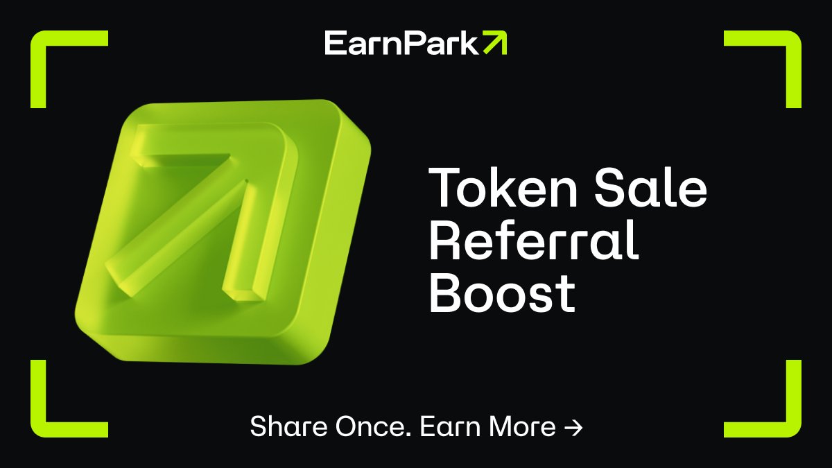 🚀 Your referral link is live!

Invite friends to join the $PARK Token Sale – every purchase or Token Sale Strategy deposit earns you 5% in USDT 💸

⏳ Tier 3 caps are limited – share before it’s full!

 👉 Get your link in the Invite Friends tab now:  go.earnpark.com/fyqv