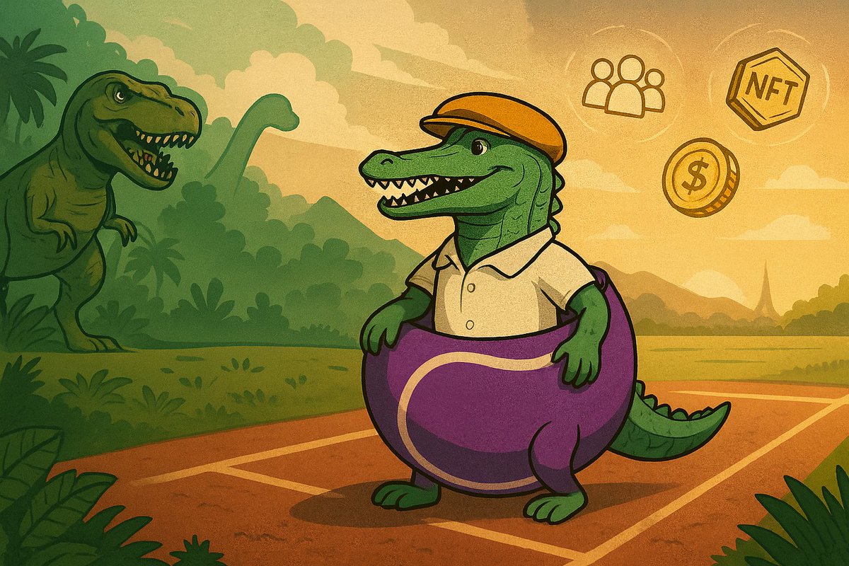 🐊🔥 The story of an eternal fighter

Since the age of dinosaurs, the crocodile has always survived.
Relentless, aggressive, never letting go of its prey…

This is exactly what intrigued our Croco-Goat in humans with their creativity and invention : 
the same aggressiveness, the