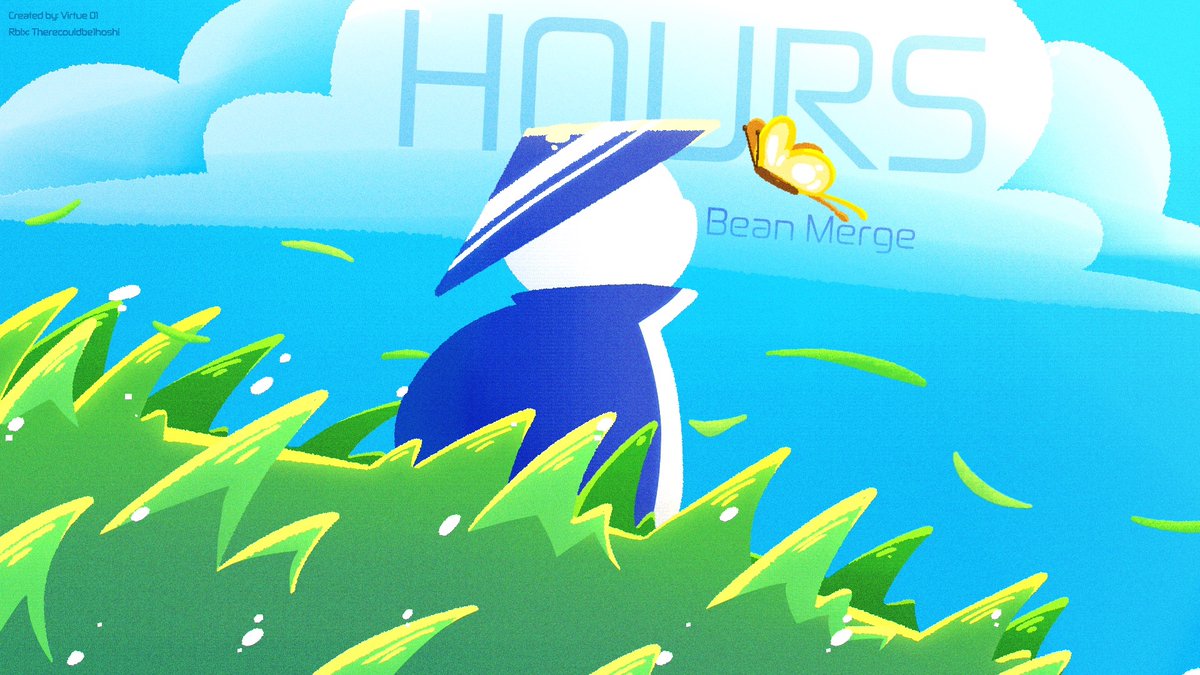 Shenanigans_kes's tweet image. Hi hi!! My thumbnail submission for HOURS bean merge :33

#HOURSroblox #robloxHOURS