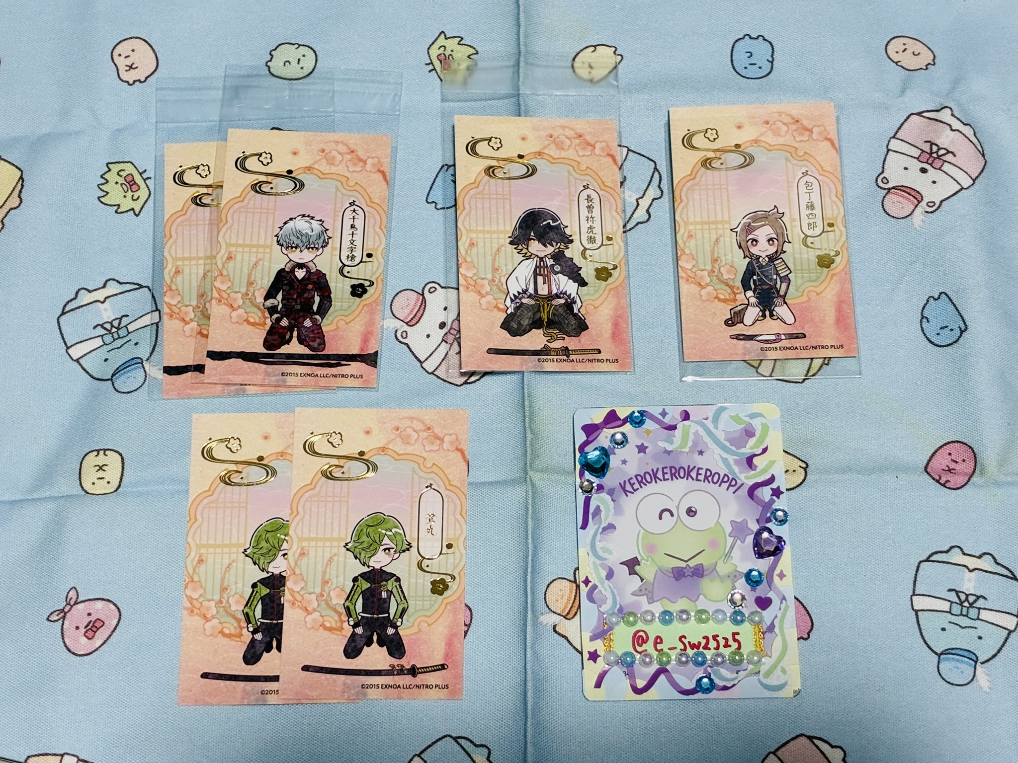 刀剣乱舞 とうらぶ アニメイトカフェ 十周年 硬化ケース 三日月宗近