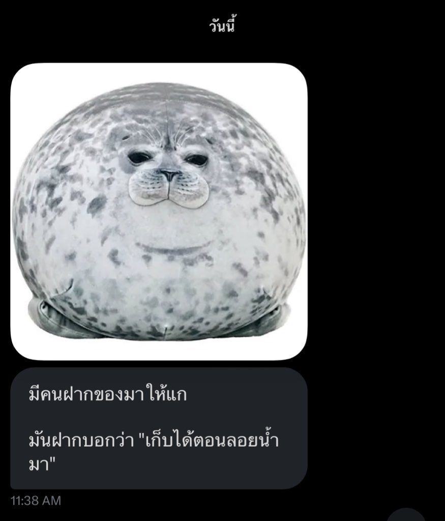 #วันพีซบัดดี้

“ น่ารักดีนะ ว่าแต่.. ปกติตุ๊กตามันลอยมาตามน้ำเหรอ… ”

น่ารักแต่ไม่เข้ากับคนมาส่งสุดๆ ..น่ากลัวชะมัด