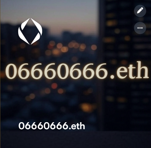 cooliouseth's tweet image. 🚀 LISTED For Sale: 06660666.eth – a rare, premium .eth domain with a unique numeric sequence! Perfect for crypto enthusiasts, collectors, or branding. Act fast – this gem won’t last long! DM to negotiate or make offer on @ensvision  . #EthDomain #Crypto #DomainForSale