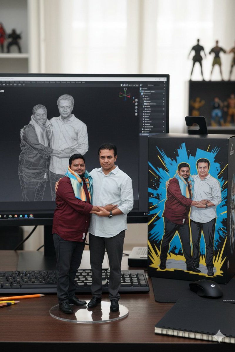 veesam_bharath's tweet image. Trending update..went 3D Today 😊🔥... #loding 3.0