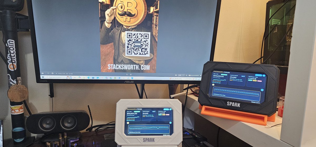 BitcoinManor's tweet photo. Spark is where design meets signal 🎨📊
Today’s work: refining screens, polishing navigation, and pushing Bitcoin data visualization further than ever.
This is the future of dashboards.
#StacksWorth #Bitcoin #Money
#SPARK
https://t.co/78rHoJrv22 https://t.co/gvXszYsmE8