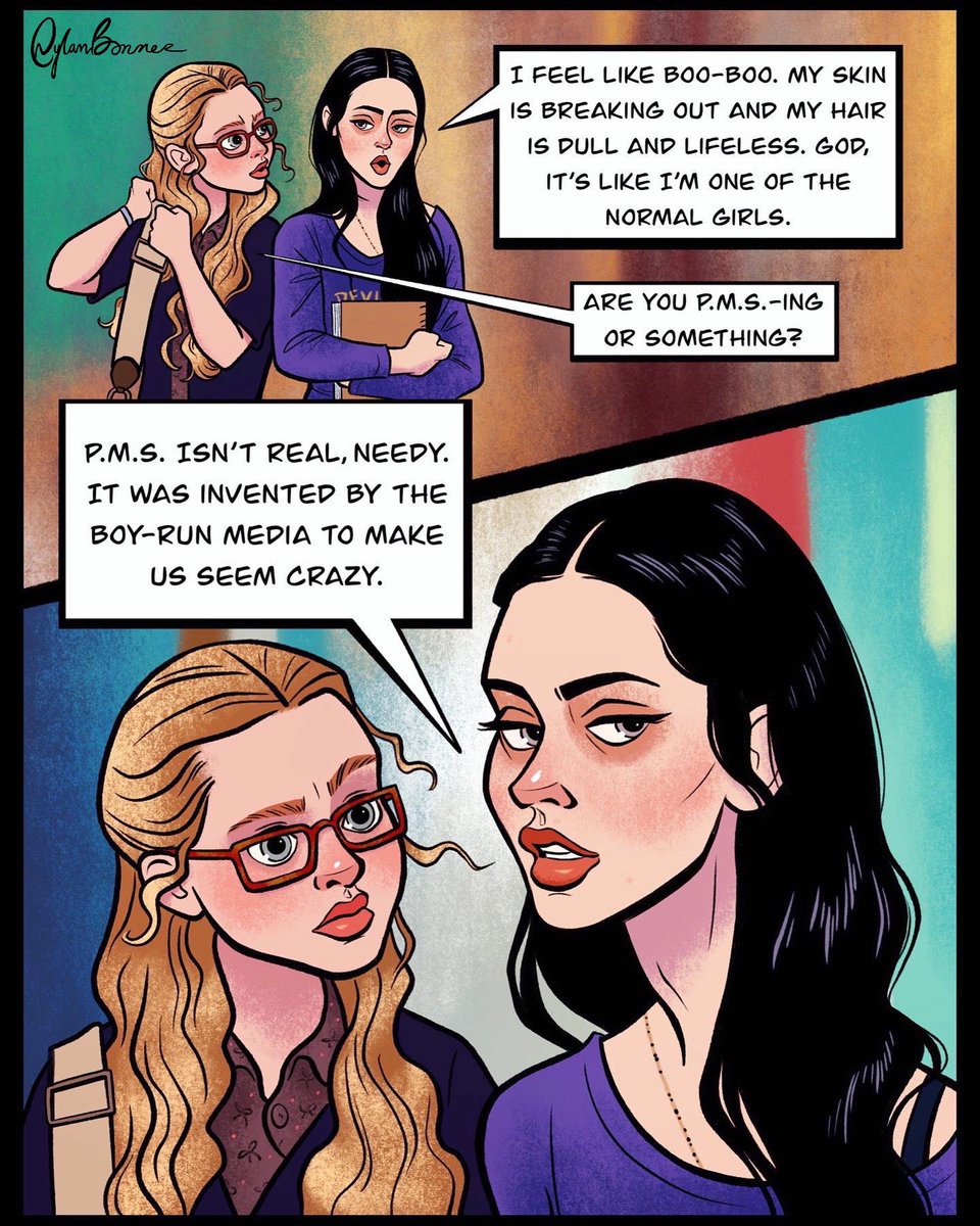 DylanBonner90's tweet image. There’s a slight chill in the air which means spooky season is here. So here is one of my favorite Spooky Girls™ Jennifer Check giving us the harsh truths lol #jennifersbody