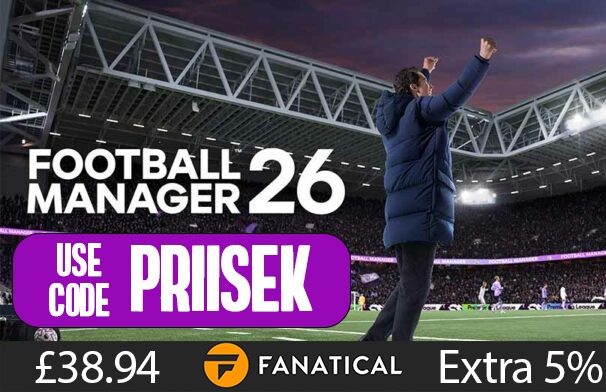 Use code: PRIISEK or click the link to preorder the all new #FM26 #FootballManager

fanatical.com/en/game/footba…

We will be doing a giveaway for Beta Release. Like Share &amp; follow me to enter 👌