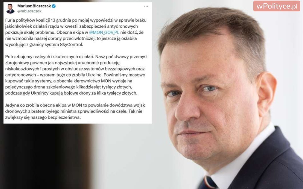 Obecna ekipa w MON nie dość, że nie wzmocniła naszej obrony przeciwlotniczej, to jeszcze ją osłabiła wycofując z granicy  system SkyControl
wpolityce.pl/polityka/73992…