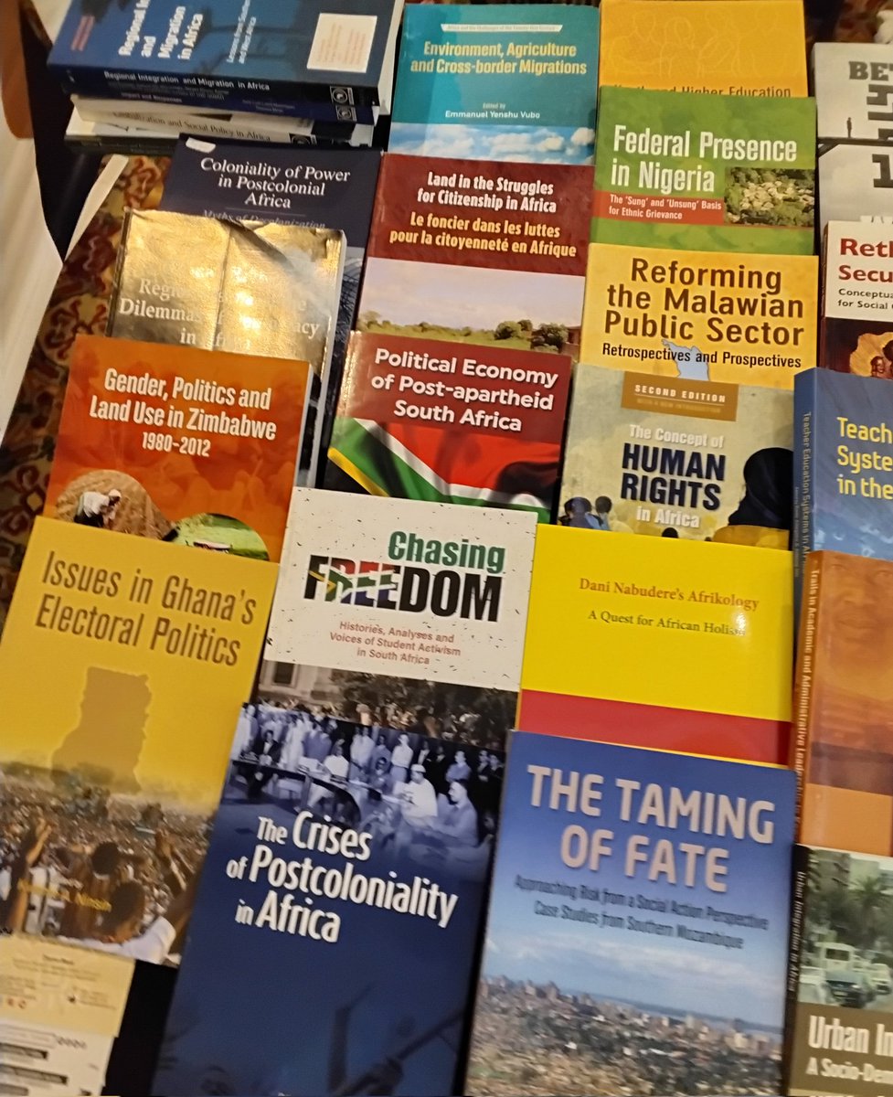 diamadjamil's tweet photo. @CODESRIA participated in the 11th Pan-Commonwealth Forum on Open Learning, held at the Gaborone Convention Centre in Bostwana where we showcased a selection of our publications.
Proud to share African research and knowledge with ๐#PCF11 #OpenLearning https://t.co/SjzPp95LV7