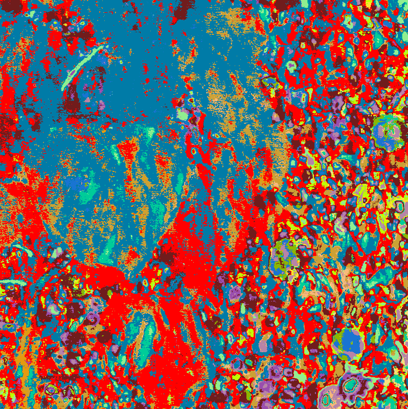 The images below are not 4 different Viewfinder outputs. 

It is just 1 of the 900 artworks that keeps evolving. 

A piece that will keep evolving forever. 

Endless outputs, unlimited possibilities. 

Art on Bitcoin. 🟧
