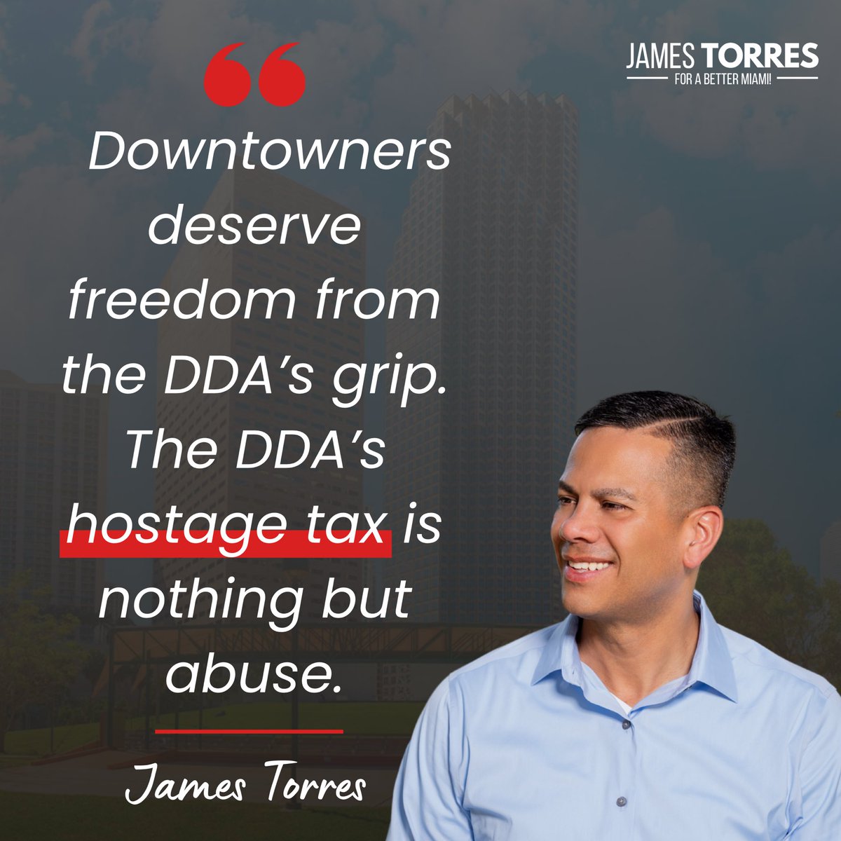 jamestorresfl's tweet photo. The DDA bleeds Downtowners with a hostage tax while politicians look the other way. #sosdowntownmiami #sosmiami

@BlaiseIngoglia @GovRonDeSantis @DOGEFla @newschica @ralphrosado305 @lrobertsonmiami @MissionMiamiPC @tessriski @JoshCeb @MiamiHerald @TheFredVoccola @XavierLSuarez1 @kenforflorida @Emilioformiami