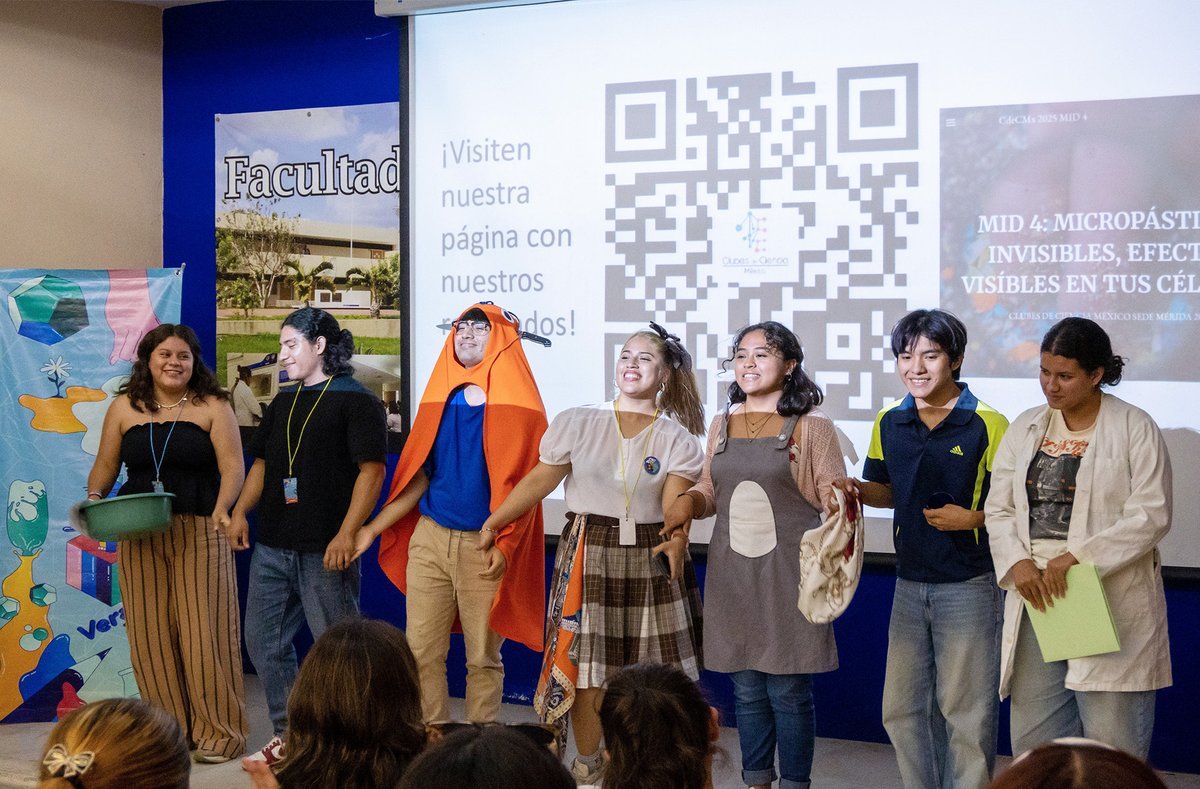 ClubesCienciaMx's tweet photo. Hay demasiadas postales increíbles de Sede #Mérida este año 😍💻🐟
¡Te compartimos unas más en este post! 😎
#STEM #Nonprofit #CdeCMx https://t.co/axq0nnXaZo