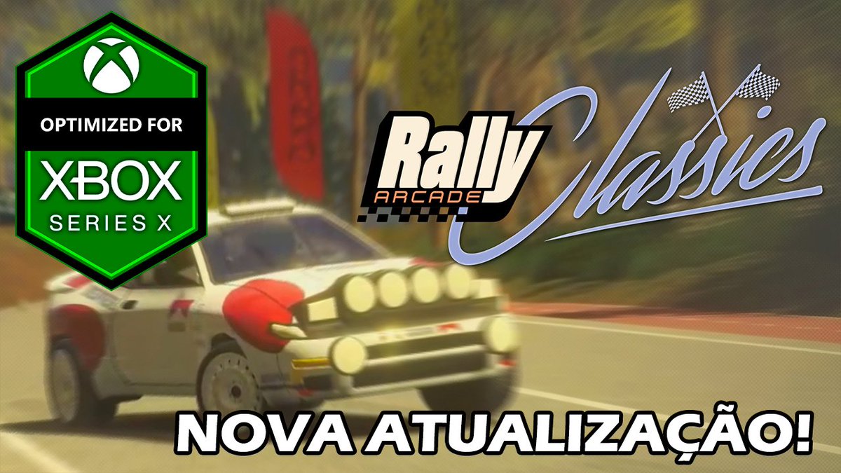 CanalDoEd_'s tweet image. RALLYZÃO OLD SCHOOL C/ MUITAS NOVIDADES! - Rally Arcade Classics

youtu.be/xmGG4Svhf5Y

Obrigado @JFGamesPR / @NETK2GAMES 
#RallyArcadeClassics #Rally #Xbox