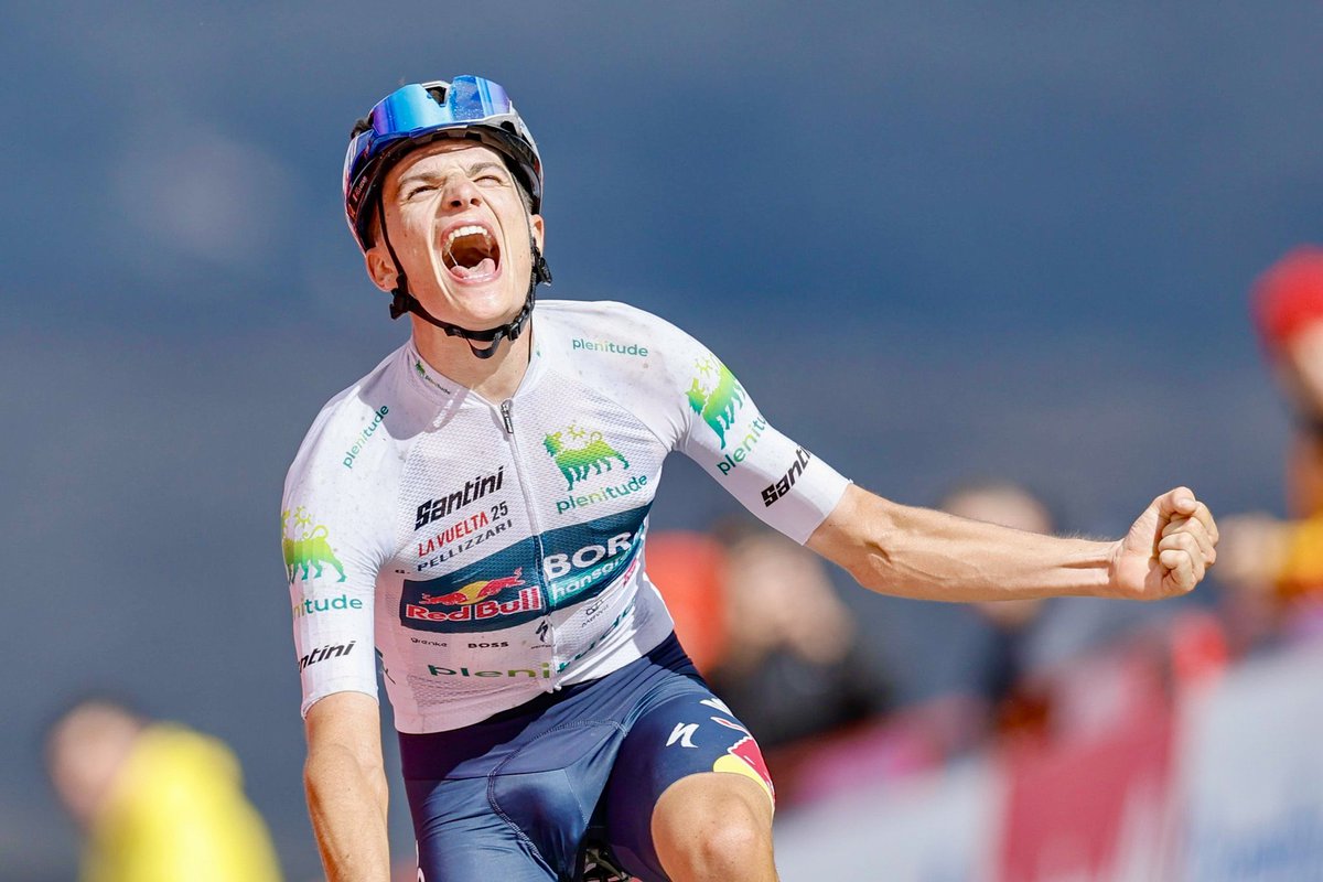 17. etap:

🥇 Giulio Pellizzari
🥈 Tom Pidcock
🥉 Jai Hindley

#LaVuelta25