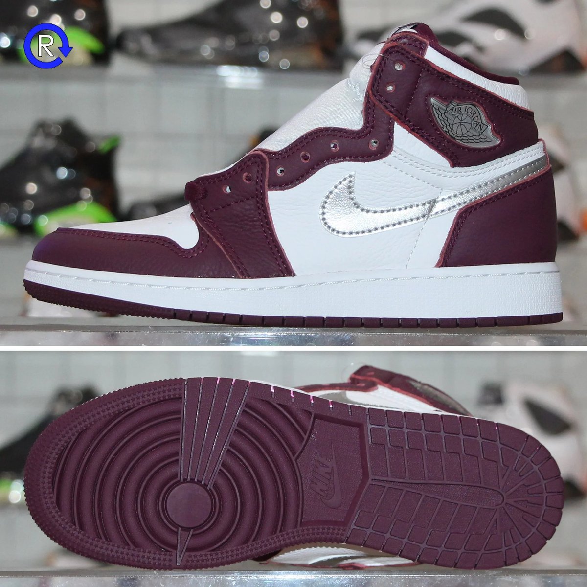 RefreshPGH's tweet image. DS Size 6 &apos;Bordeaux&apos; Air Jordan 1 High OG (2021) / $100 / Available now in-store and online at RefreshPGH.com. Open Monday-Saturday 12-6PM. 5450 Penn Ave. PGH PA 15206.