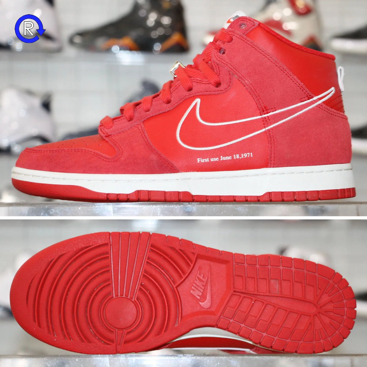 RefreshPGH's tweet image. Size 10 &apos;First Use Red&apos; Nike Dunk High (2021) / $100 / Available now in-store and online at RefreshPGH.com. Open Monday-Saturday 12-6PM. 5450 Penn Ave. PGH PA 15206.
