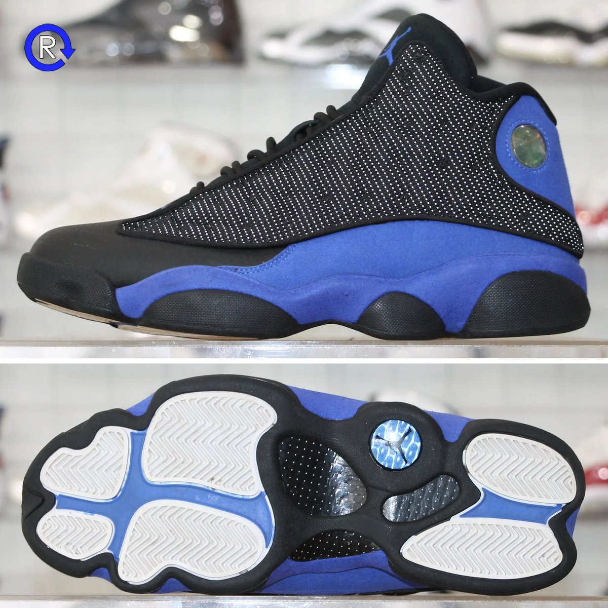 RefreshPGH's tweet image. Size 9&apos;Black/Hyper Royal&apos; Air Jordan 13 (2020) / $200 / Available now in-store and online at RefreshPGH.com. Open Monday-Saturday 12-6PM. 5450 Penn Ave. PGH PA 15206.