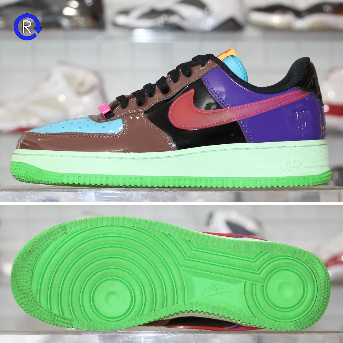 RefreshPGH's tweet image. Size 7.5 &apos;Multi-Patent/Pink Prime&apos; Undefeated x Nike Air Force 1 Low SP (2022) / $130 / Available now in-store and online at RefreshPGH.com. Open Monday-Saturday 12-6PM. 5450 Penn Ave. PGH PA 15206.