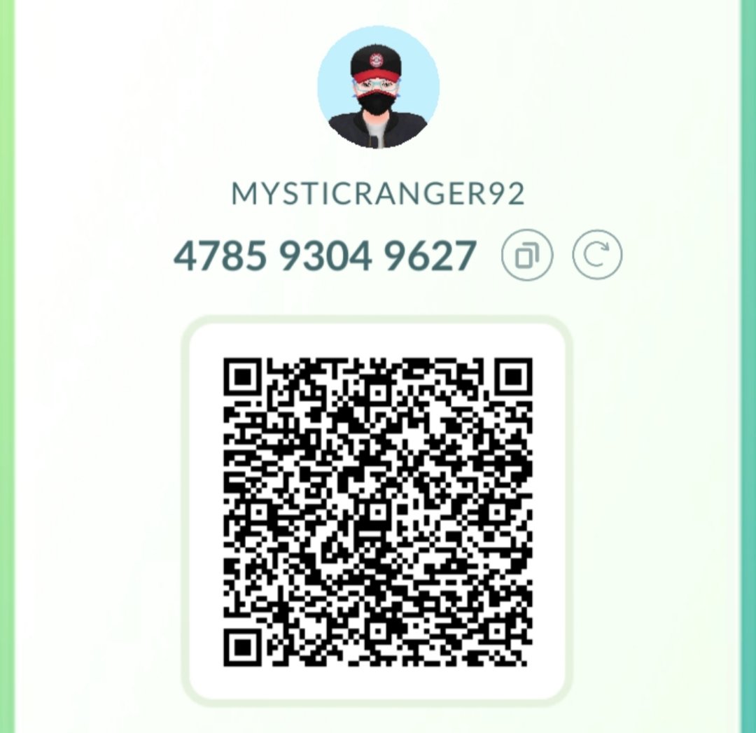 ManojitSen's tweet image. Hello, trainers I'm looking for 50 friends in Pokémon Go, If you're looking for some xp before 15th October then please add me and let's exchange gifts daily.Add me only if you can Open/Send daily gifts 💙💛❤️
My Code: 478593049627
#pokemongofriendcode #PokemonGoFriendCodes