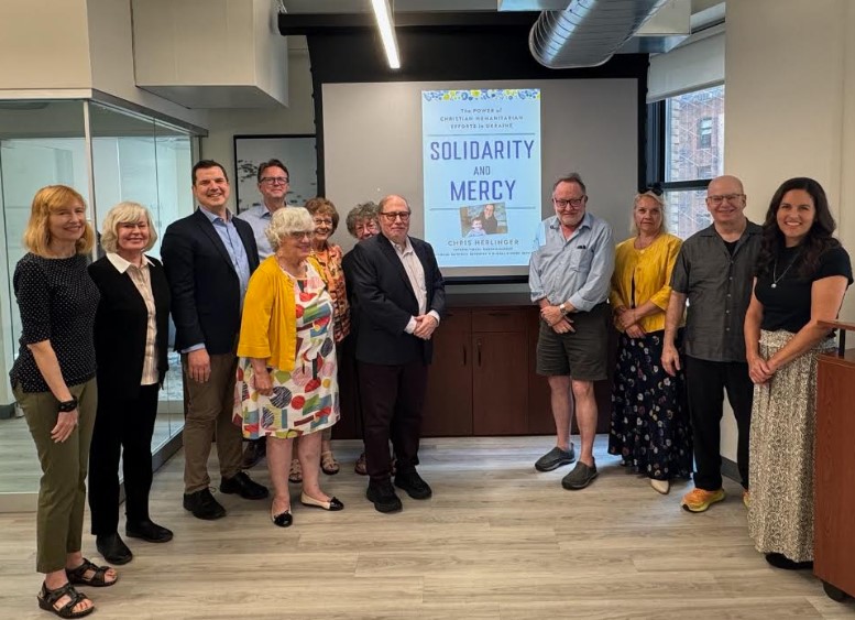 RCC’s New York chapter recently hosted award-winning journalist (and RCC member) Chris Herlinger, who discussed the current situation in Ukraine. Chris shared from his book, Solidarity and Mercy: The Power of Christian Humanitarian Efforts in Ukraine, published by Morehouse.