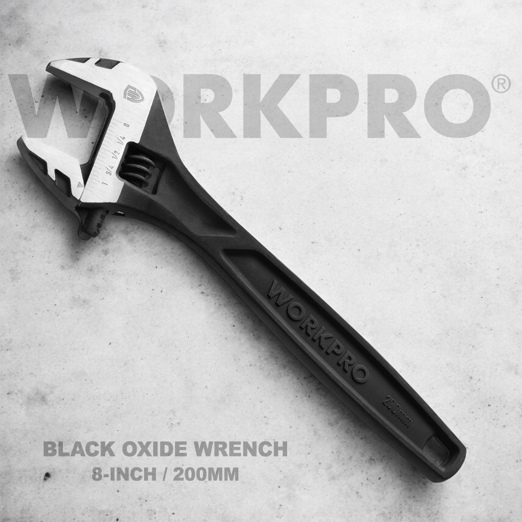 workpro_tools's tweet image. 🔧Got a tough nut to crack? Our new 6, 8 & 10-inch adjustable wrenches are here to save the day! 👉 amzn.to/46uVrGh
Black Oxide coated for style and protection, forged Cr-V steel for power, dual scales for ease.
#workprotools
#DIYtools
#toolsofthetrade
#wrenchwednesday