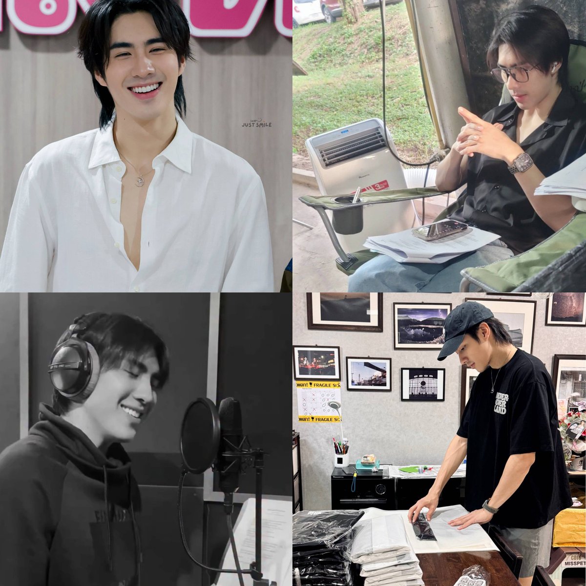 Actor Pan who can play every roles so perfectly, 
Singer Pan who has the prettiest voice that warms our heart,
CEO Pan who creates the coolest items,
Nong Pan who has the warmest heart,
Every side of him is precious 💫

PETER HAVE MERCY ON US 
#peterpanzz_w #PeterPanTadsapon