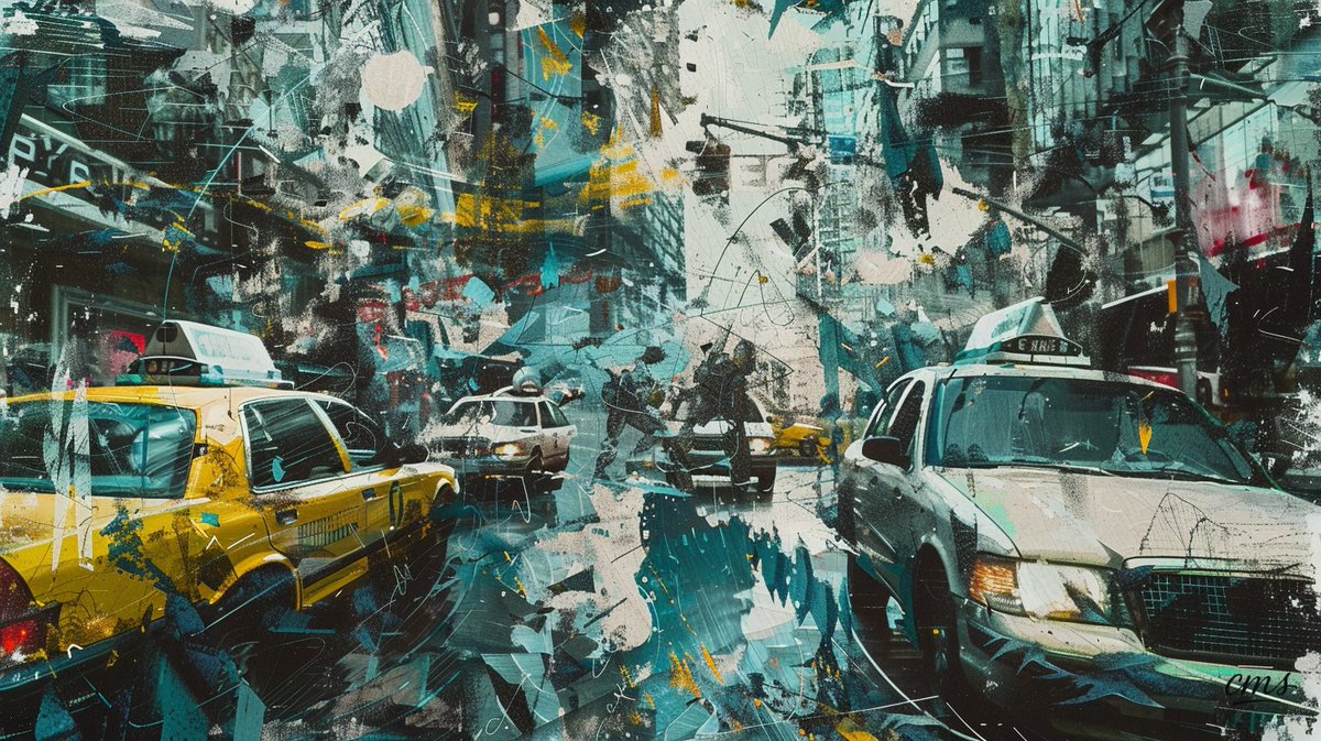 CyberMonkSt's tweet photo. Hendrix wrote Crosstown Traffic. I painted it in pixels.
Unlike what CMS usually does, this one is raw, loud, and messy.
#AIart #CrosstownTraffic #StreetEnergy #AbstractCity #VisualJimi https://t.co/2COwfCuaS7
