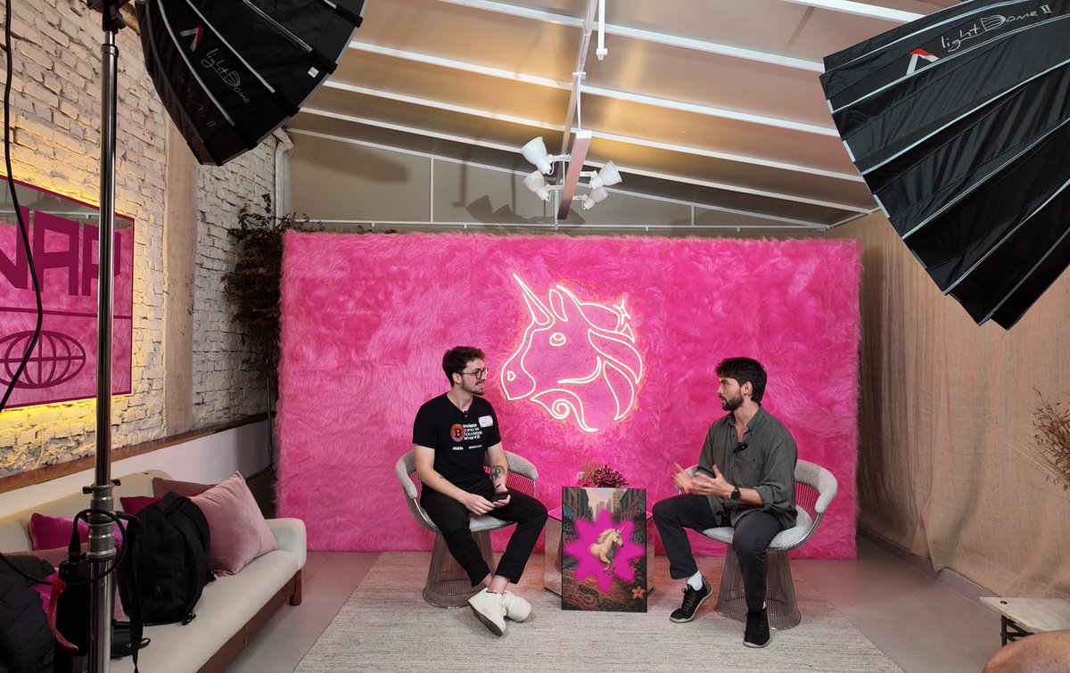 pov: You’re creating content at the <a href="/Uniswap/">Uniswap Labs 🦄</a> House