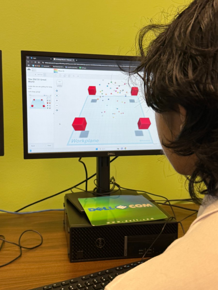 7thOlleSTEM's tweet image. 🚀 Our students are bringing their ideas to life in Tinkercad! From imagination ➡️ 3D design ➡️ 3D printing, they’re learning how creativity and technology come together. 🖥️✨

#STEM #3DPrinting #FutureCreators