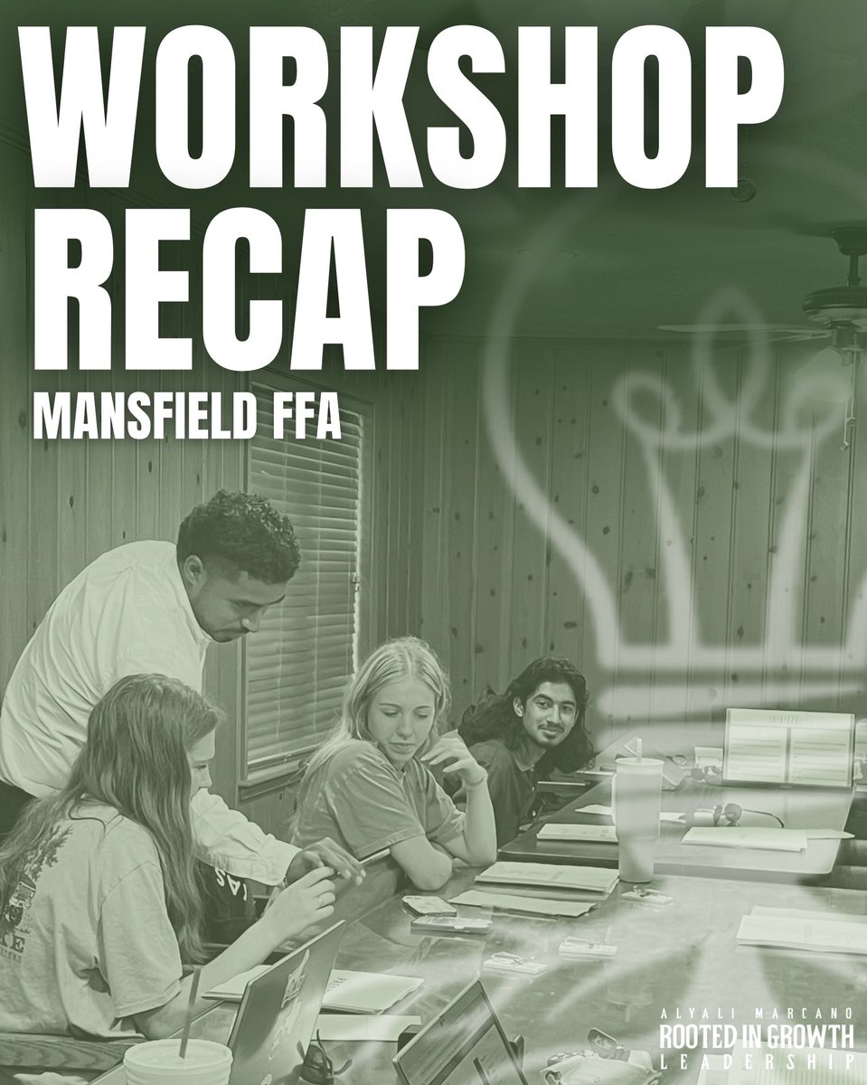 Huge thank you to Mansfield FFA for letting me work with your officer team! 🙌 We painted the vision for FFA, focusing on recruiting, inspiring new members, and building strong chapter culture. 🌱

👉 Want support for your FFA chapter or organization? Let’s connect!