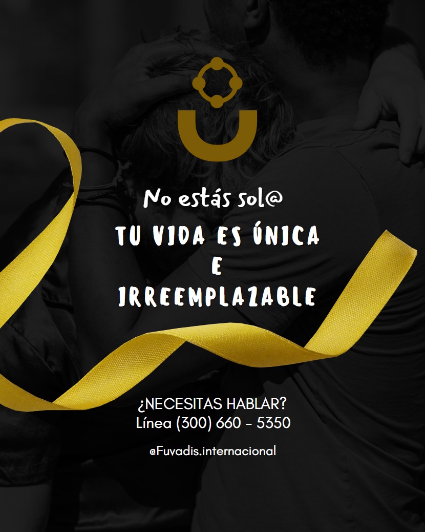 FuvadisDDHH's tweet photo. 💙  No estás solo/a. Hablar puede salvar vidas. #PrevenciónSuicidio https://t.co/x7VEPYzXsB