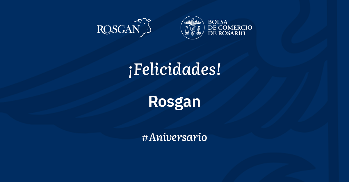 Felicitamos al Mercado Ganadero <a href="/rosgan_bcr/">Rosgan</a>  en un nuevo aniversario, resaltando su aporte a la transparencia y modernización del mercado de hacienda en el país 🇦🇷.