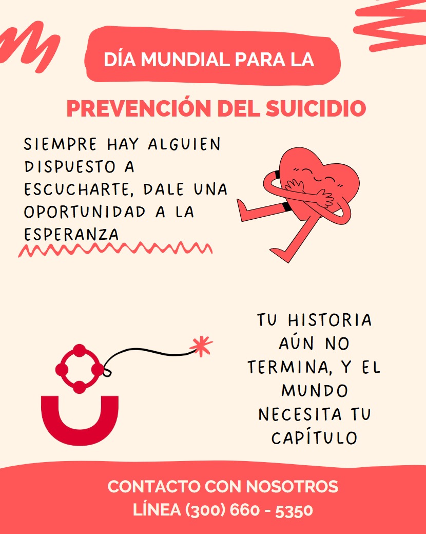 💙  No estás solo/a. Hablar puede salvar vidas. #PrevenciónSuicidio