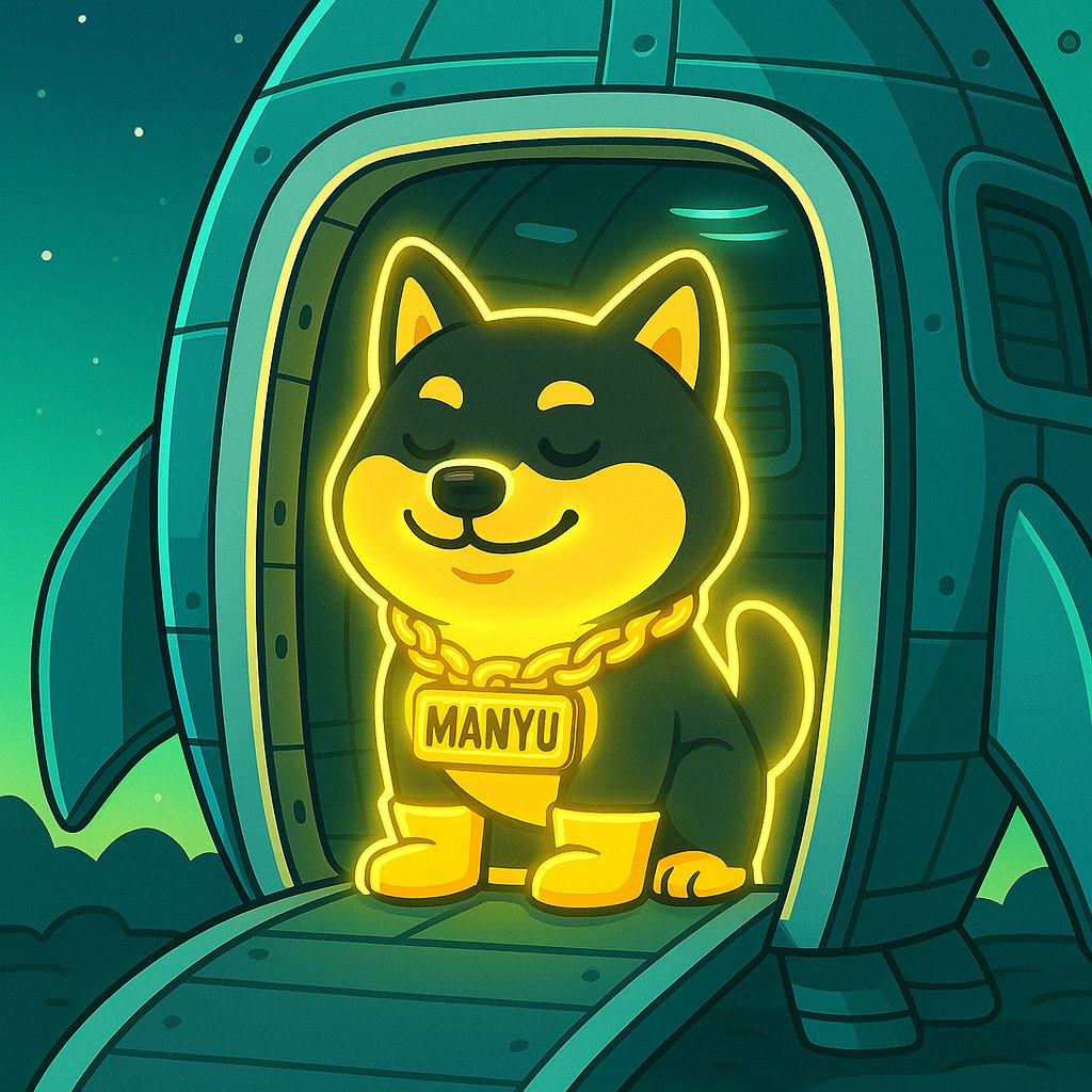 Get ready fellows! HODL your bags tight. $MANYU is taking off within no time! 🐶🚀💵
