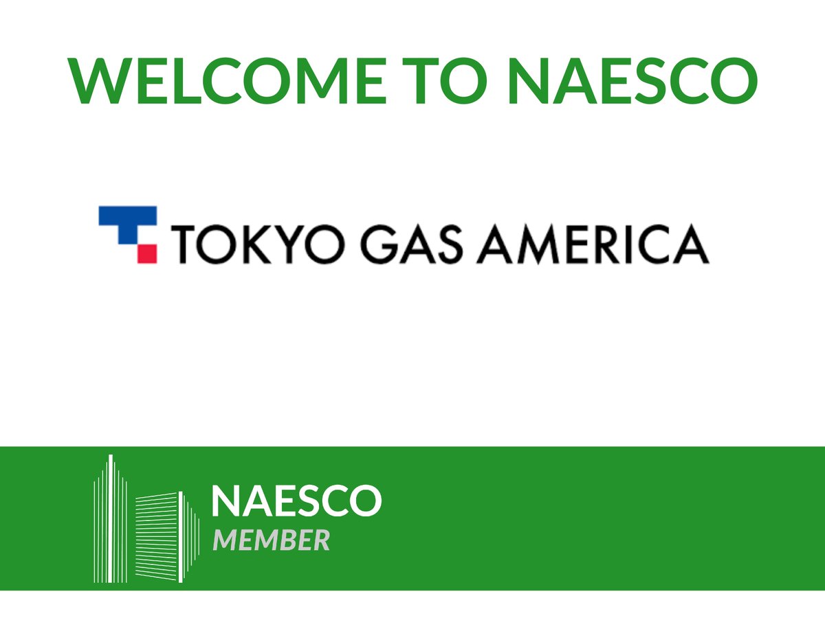 NAESCO welcomes Tokyo Gas America as an Energy Service Affiliate Member company! tgamerica.com