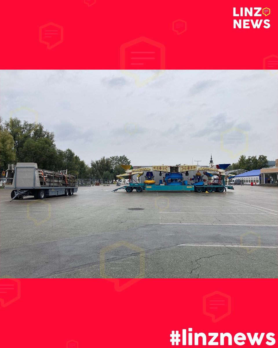linzdotnews's tweet image. 🎡 Urfix Aufbau läuft!
🎉 16 Tage und wenige Stunden, dann geht es wieder los.
🍺 Das Bierzelt steht schon fast!
🎢 Herbstmarkt 27. September bis 10. Oktober.
🎆 Feuerwerk am 3.10. ab 21:30 Uhr!

#urfix #aufbau #linz #linznews #urfahrmarkt