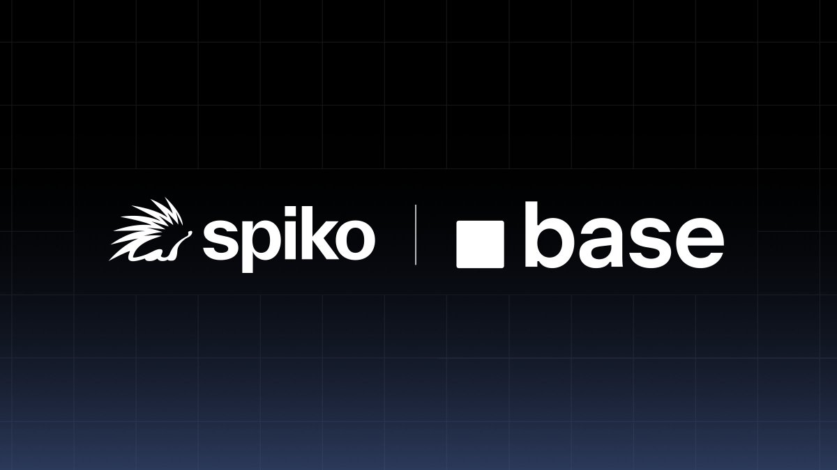 Spiko Finance collaboration with Base network logo