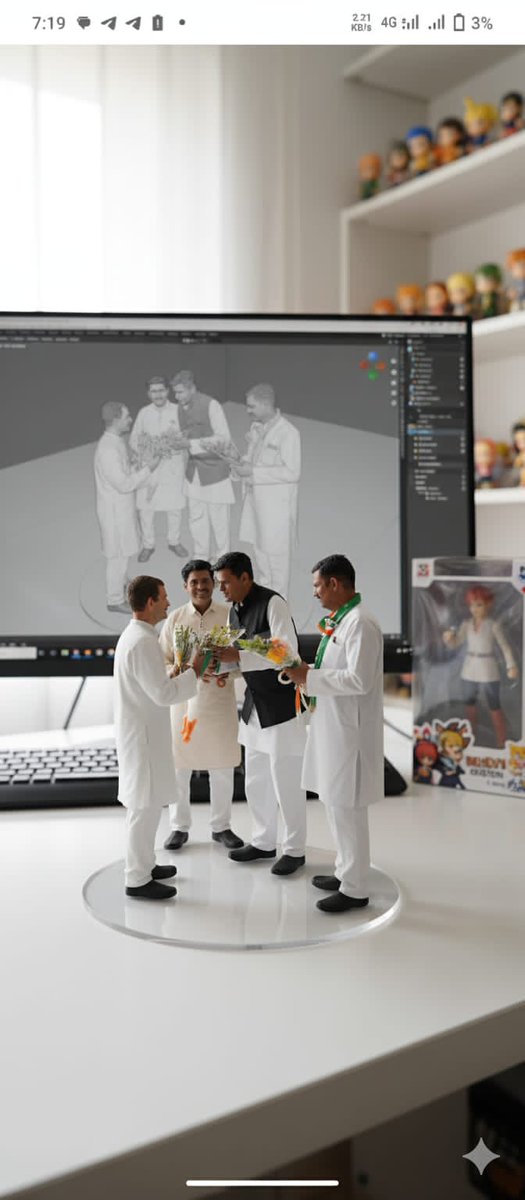 Ashishinc10's tweet photo. #Gemini Image Trend 🔥  
एक तस्वीर , हजारों कहानियाँ…❤️
#GeminiTrend #AITrend #TrendingNow #Viral #GeminiImage #AIArt #DigitalTrend
@RahulGandhi
@SachinPilot https://t.co/2cr8IALAyZ