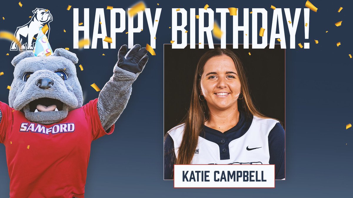 Samford Softball (@samfordsb) on Twitter photo Happy Birthday <a href="/KatieCam2023/">Katie Campbell</a>โผ๏ธ Hope you have a great day Katie ๐๐
#AllForSAMford Happy Birthday <a href="/KatieCam2023/">Katie Campbell</a>โผ๏ธ Hope you have a great day Katie ๐๐
#AllForSAMford