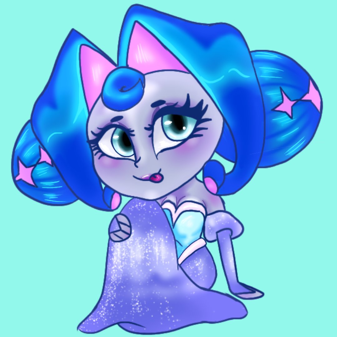 Me veran una que otra vez haciendo dibujos esta vez version chibi :)

#KnightsofGuinevere #knightsofguineverefanart #glitchproductions