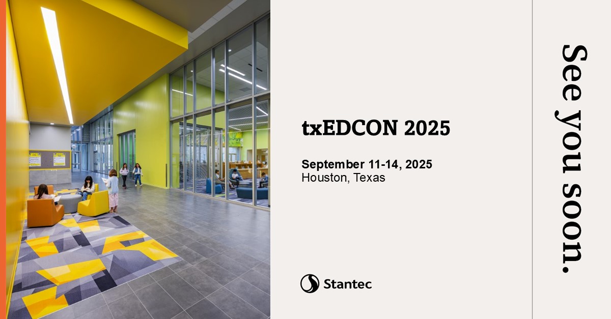 Just a few days until txEDCON25 in Houston! We’re excited to welcome you to booth #527 —where design meets purpose.

Explore more about our Texas K12 Experience and see how thoughtful design can empower educators and inspire learners: bit.ly/45ZDbVA

#StantedEdu