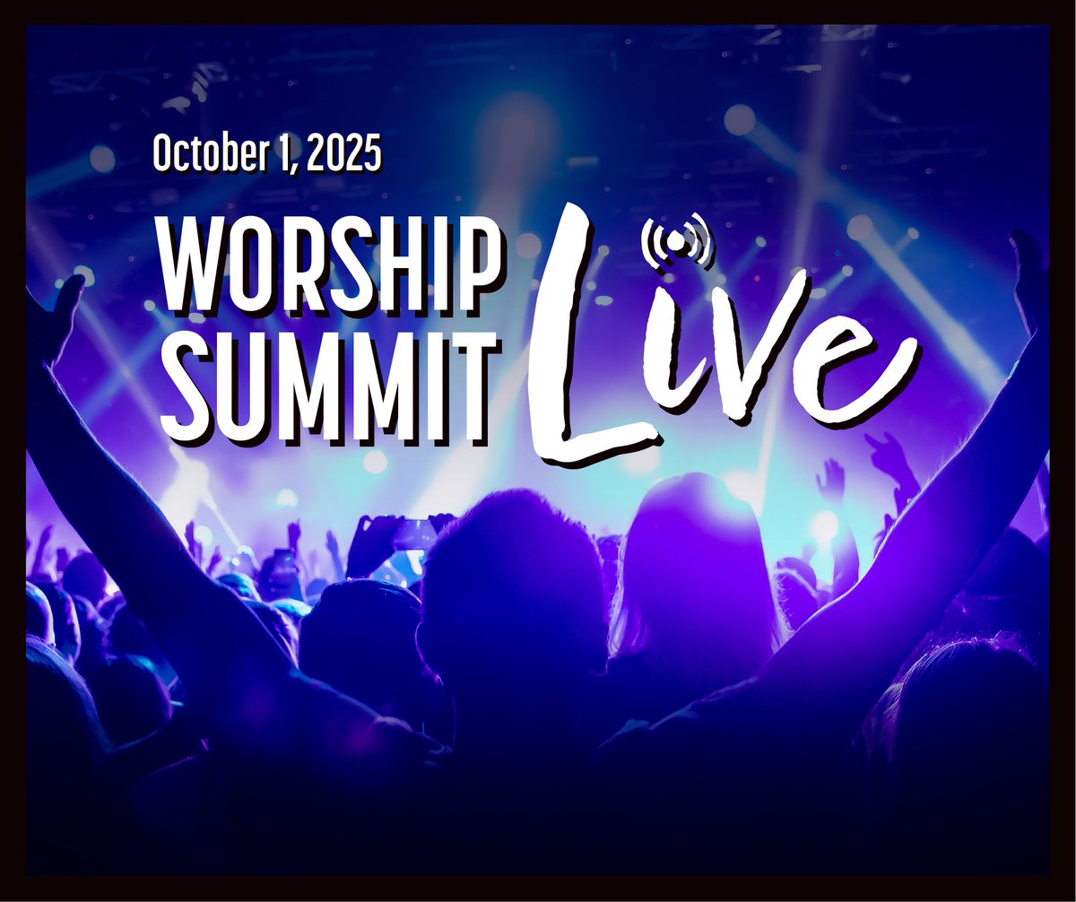 📅 Mark your calendars! Worship Summit Live is happening October 1st from 12–3 PM ET. 🎥🙏

This free one-day virtual event brings together worship tech experts, media teams, and industry leaders to share tools, tips, and best practices for elevating video production and live