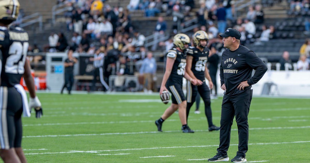 The transfer portal is shrinking from two to one windows. Barry Odom-the 2025 portal king who added a national high 54 transfers-will be ready.

“You gotta adjust. You gotta adapt. You gotta make it work. And we will. We’ll have a really good plan for it.”
on3.com/teams/purdue-b…