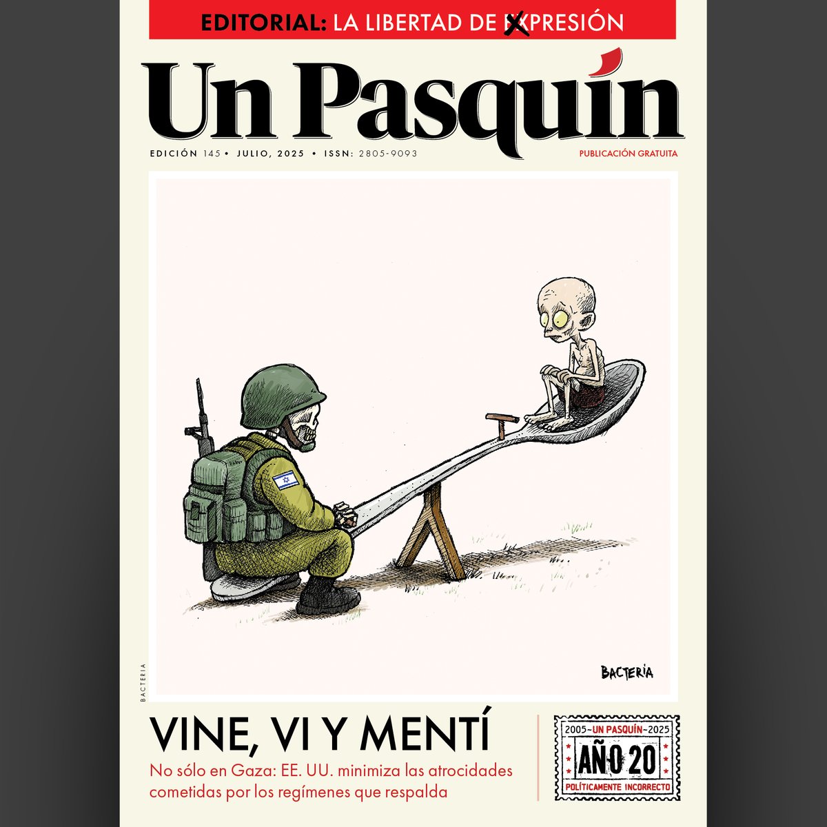 Portada de la edición 145 de <a href="/UnPasquin/">El Periódico de la O</a>