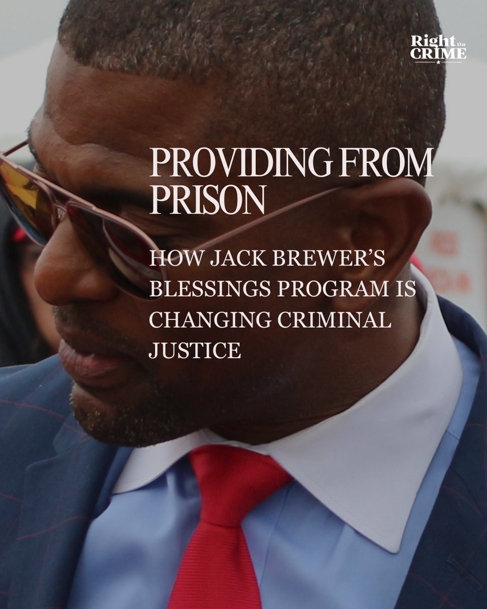 Fathers are vital to family stability. Incarceration disrupts that role, but <a href="/JackBrewerBSI/">Commissioner Jack Brewer</a>—NFL captain and founder of the <a href="/jackbrewerfdn/">Jack Brewer Foundation</a> —created a solution to ensure that bond can survive.

Read more about Brewer’s innovative program on our latest Substack 🗞️:
