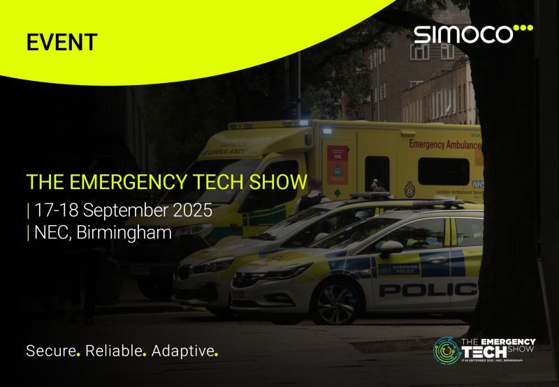 SimocoWS's tweet image. ⏳ Just 1 week to go until #ETS2025! Visit us at stand 4/F86 to see how Simoco technology makes emergency comms faster, smarter & more resilient. 🚨 Supporting mission-critical connectivity when it matters most.